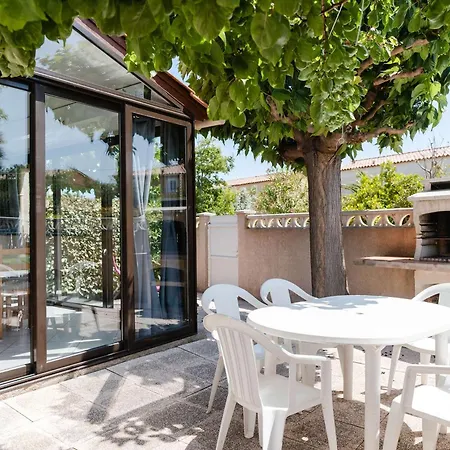 Villa Pavillon climatisé 3 chambres avec terrasse à 250m de la plage - FR-1-409-91 *